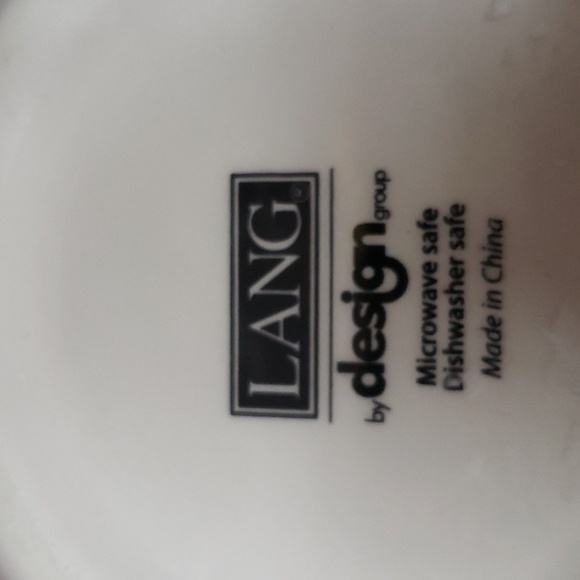 Lang NWT Handpainted Ceramic Holiday Penquin Mug - Picture 5 of 8